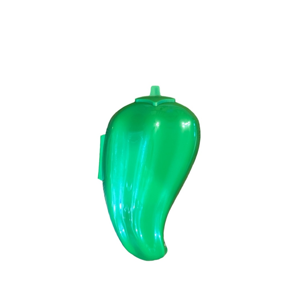 NEW Tupperware Green Chili Pepper Keeper Forget Me Not